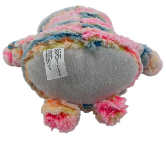 Tie Dye Sparkling Flip Sequin Belly Adorable Plush Llama - Picture 5 of 5